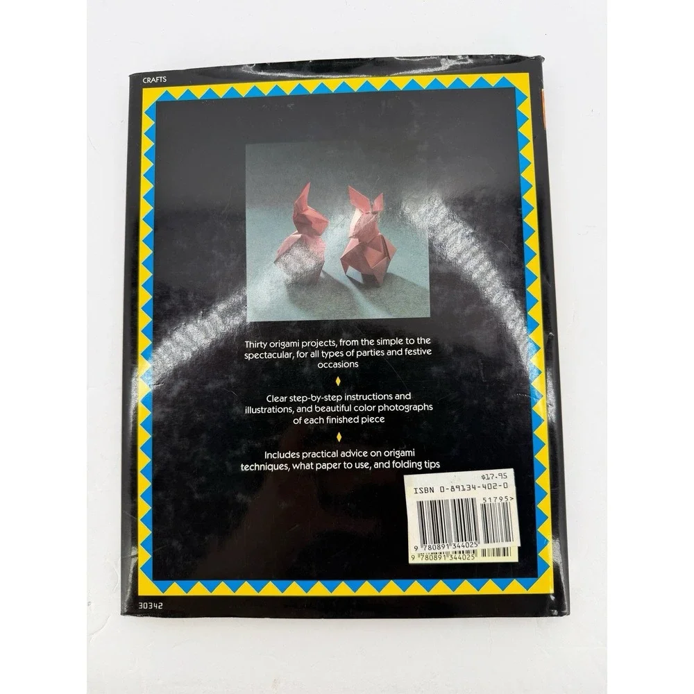 Festive Folding origami book by Paul Jackson (1997, Hardcover)